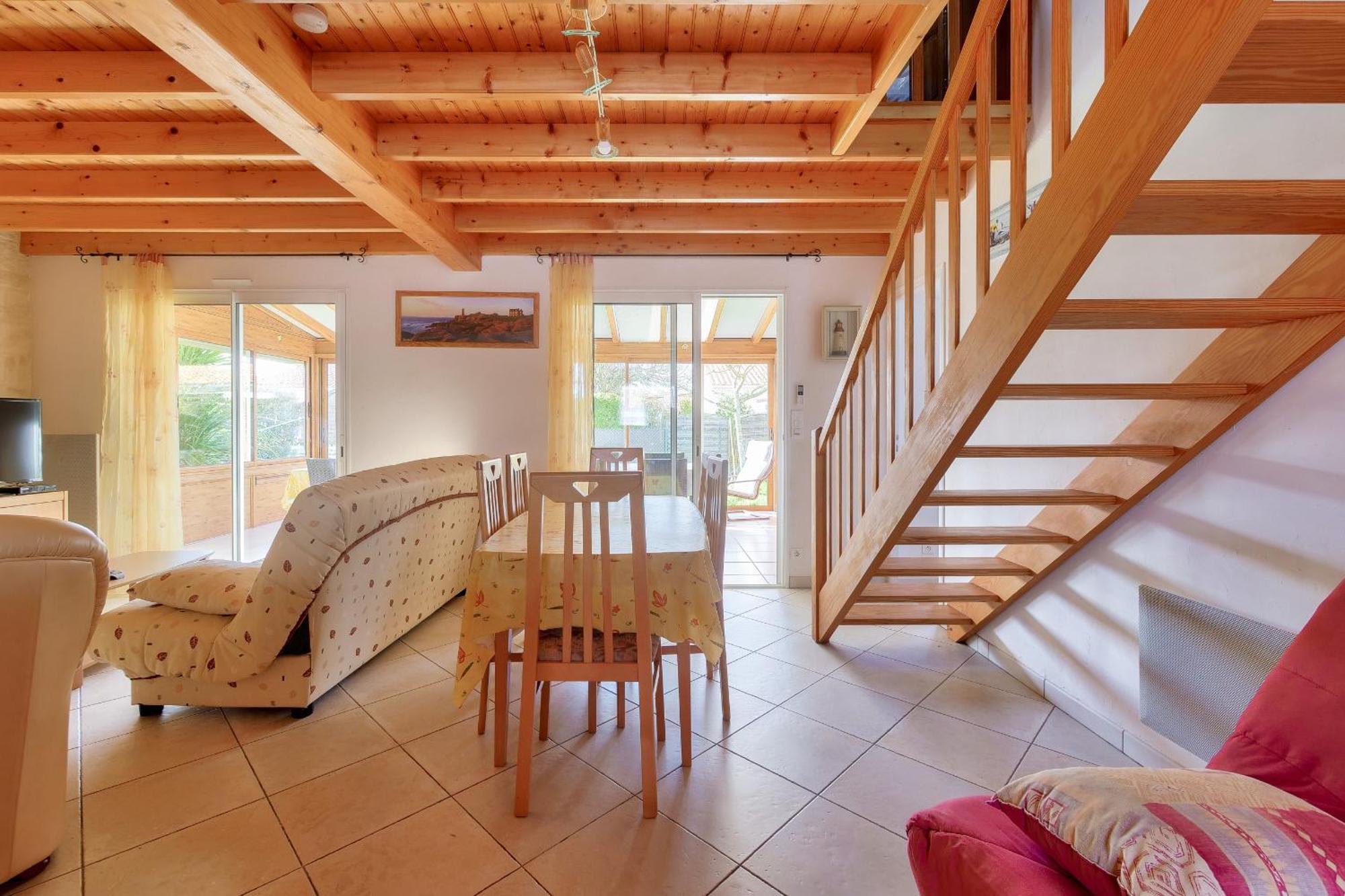 Maison Pour 8 - 5Min De La Plage - Jardin & Veranda Longeville-sur-Mer Exterior photo