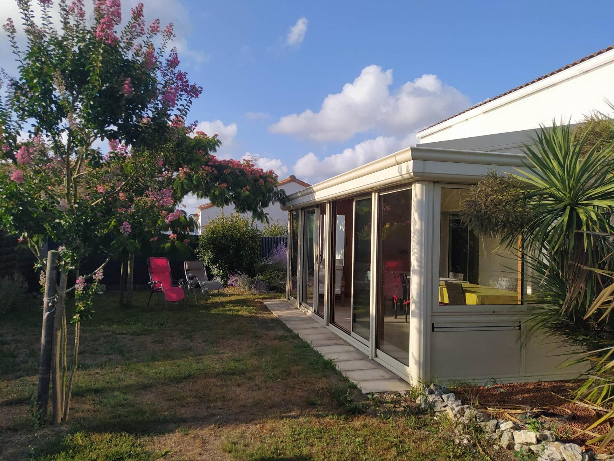 Maison Pour 8 - 5Min De La Plage - Jardin & Veranda Longeville-sur-Mer Exterior photo