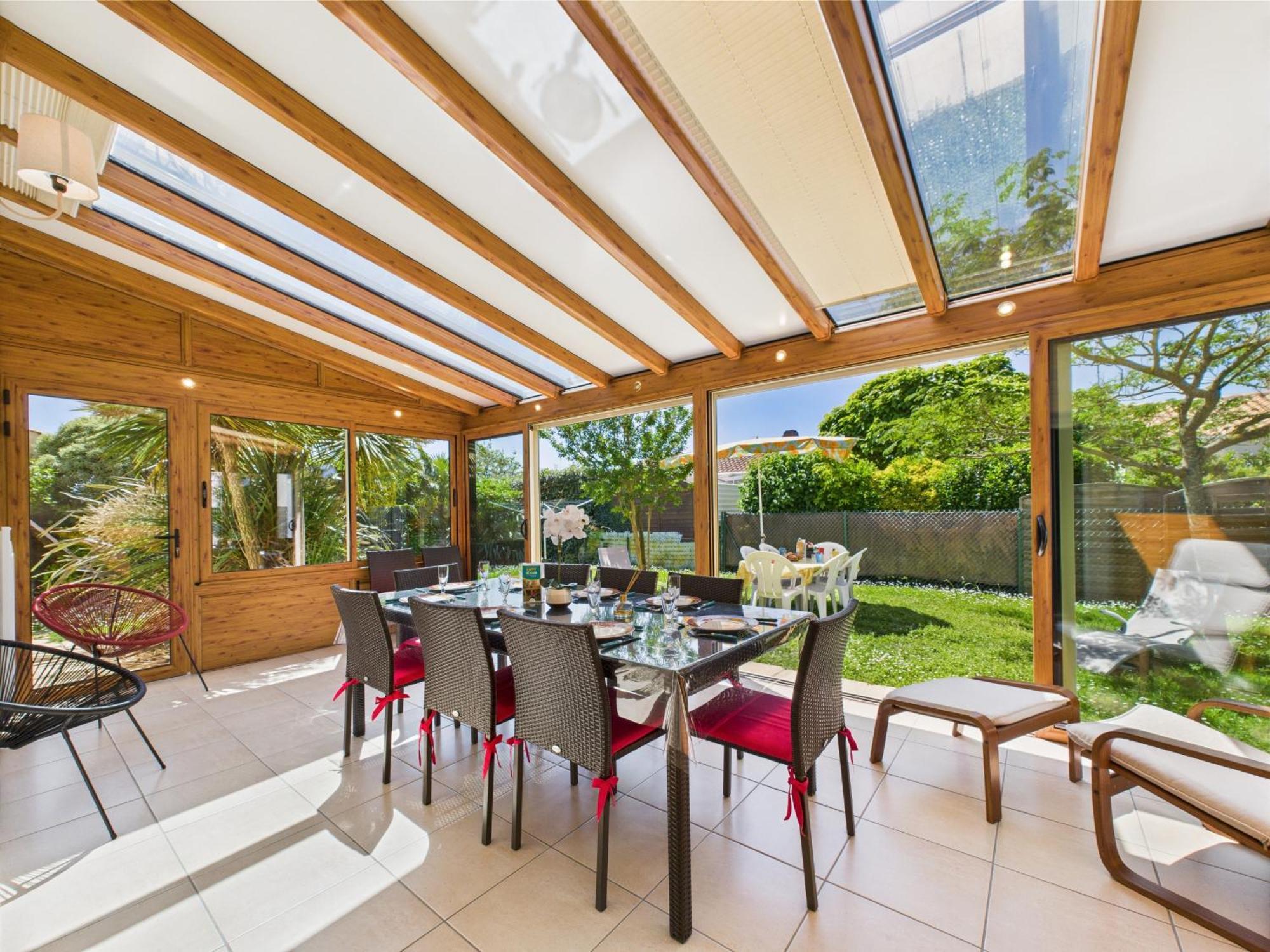 Maison Pour 8 - 5Min De La Plage - Jardin & Veranda Longeville-sur-Mer Exterior photo